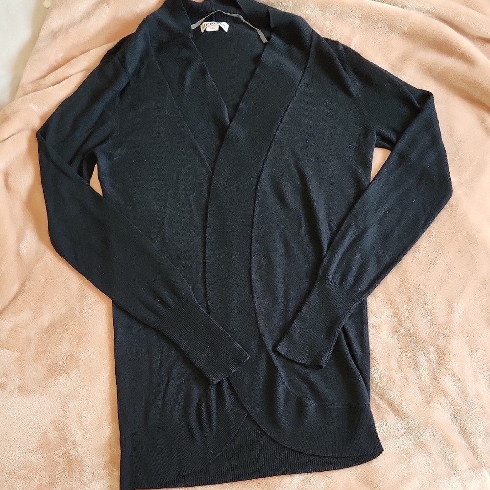 Black Cardigan Sweater